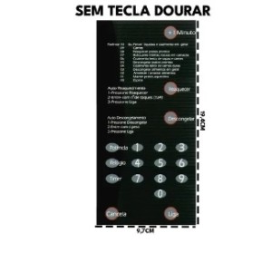 Membrana Forno Microondas Compatível Brastemp BMP31