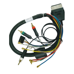 CABO X-BOX - PRETO CABO COMPONENTE MICROSOFT X BOX  RCA + DIV CONECTORES